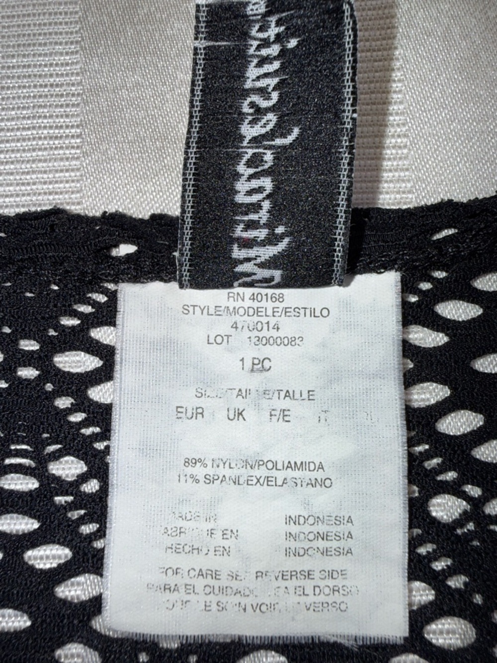 Miraclesuit Black Sheer Mesh Swim Cover-Up Tunic Dress Sz XL 3/4 Sleeves - Picture 14 of 14